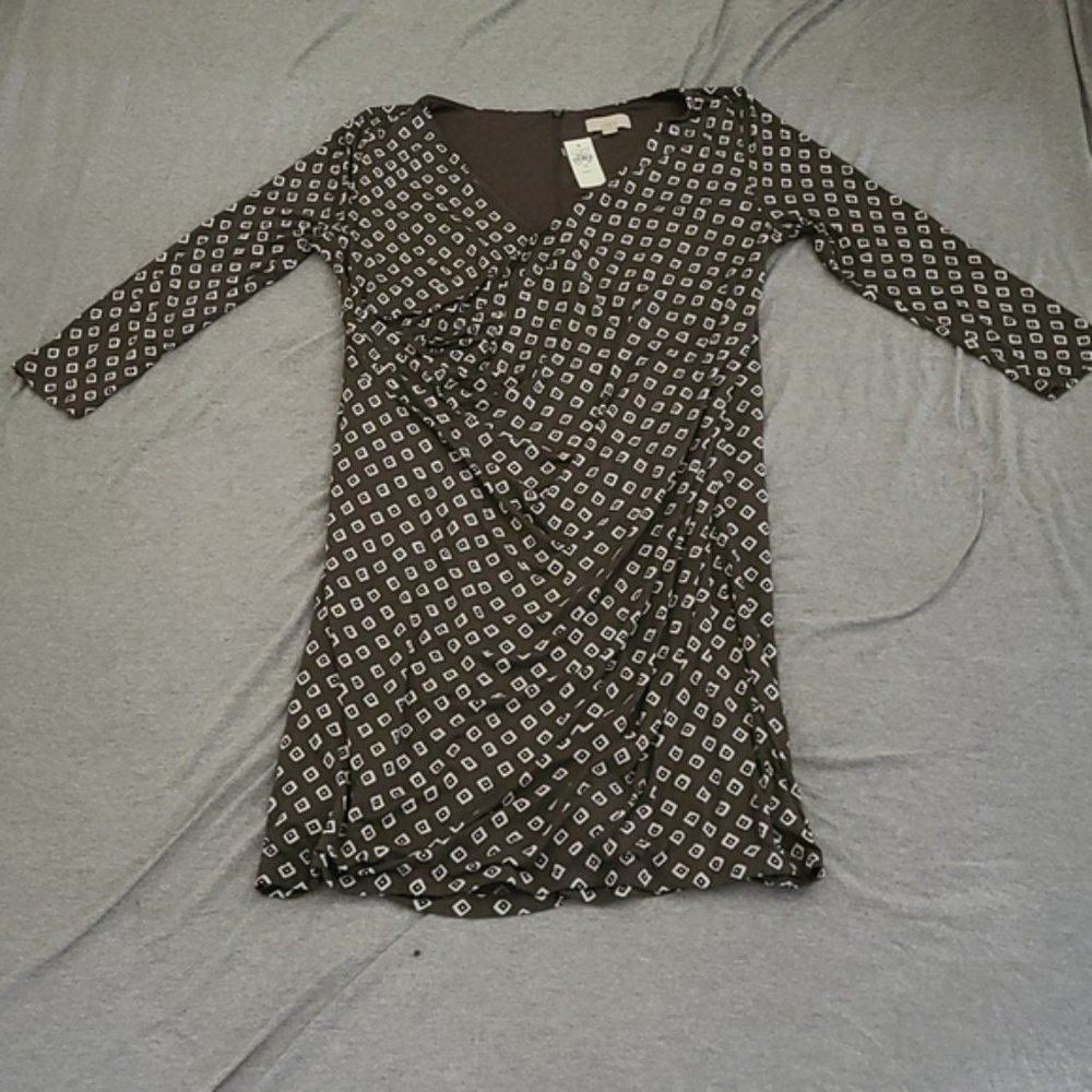 Loft Gray Maternity Dress - Picture 4 of 7